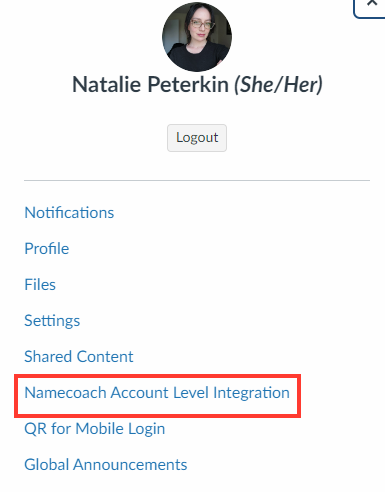 Account Namecoach Link