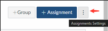 Assignments Settings